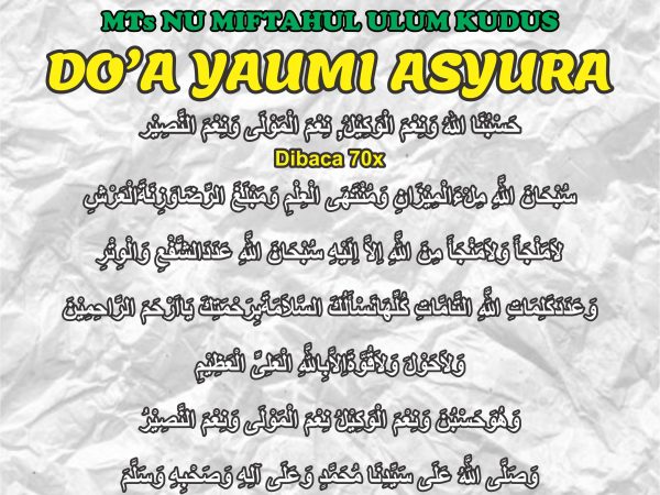 AMALAN, DAN DOA DI HARI ASYURA 10 MUHARRAM