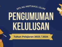 PENGUMUMAN KELULUSAN SISWA KELAS IX Th PELAJARAN 2023 - 2024